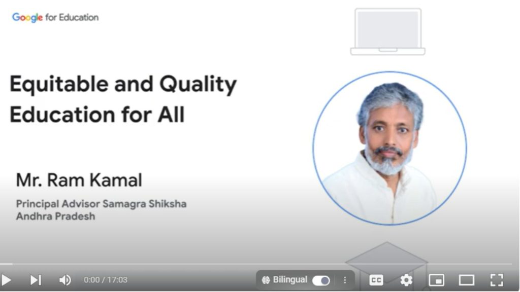 Screenshot of YouTube talk